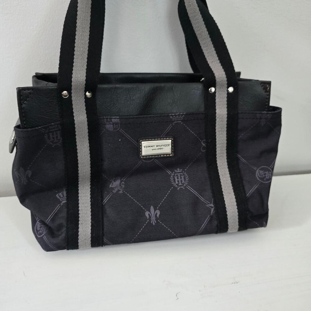 Tommy-hilfiger Women's Black and Navy Bag